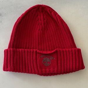 Timberland Bold Red Knit Hat